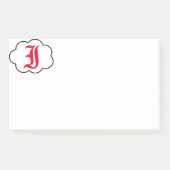 Post-it® Notes initiales du monogramme I (Devant)