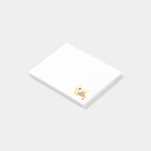 Post-it Notes ~ Japan-VS vriendschap (Schuin)