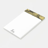 Post-it Notes Jaune Armée (Incliné)