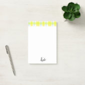 Post-it Notes Jaune Carreaux (Bureau)