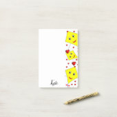 Post-it Notes Jaunes Cerfs-Volants (Sur un bureau)