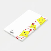 Post-it Notes Jaunes Cerfs-Volants (Incliné)