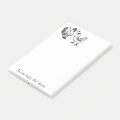 Post-it Notes Kleur Hanen (Schuin)