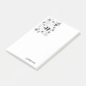 Post-it Notes Kleuren Hommels Bijen (Schuin)