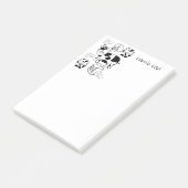 Post-it Notes Kleuren Koeien (Schuin)