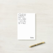 Post-it Notes Kleurpotloden Olifanten (Op bureau)