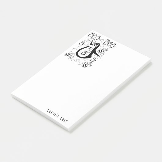 Post-it Notes Kleurrijke Pinguïns Bij (Schuin)