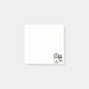 Post-it Notes   Knuffel Konijnen Paar