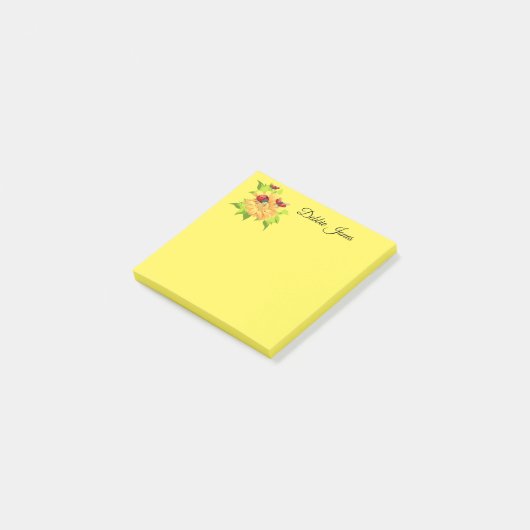 Post-it-Notes-Ladybugs Post-it® Notes (Schuin)