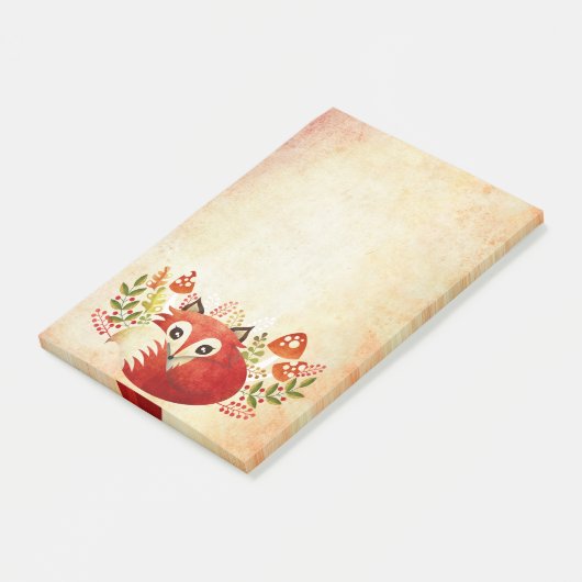 Post-it® Notes Lazy Foxy 4x6 (Incliné)
