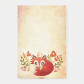Post-it® Notes Lazy Foxy 4x6 (Devant)