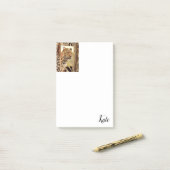 Post-it Notes Léopard (Sur un bureau)