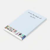 Post it notes- leraar post-it® notes (Schuin)