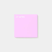 Post-it® Notes Lil - Pink (Devant)