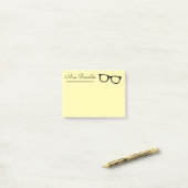 Post-it® Notes lunettes personnalisées pour enseig (Sur un bureau)