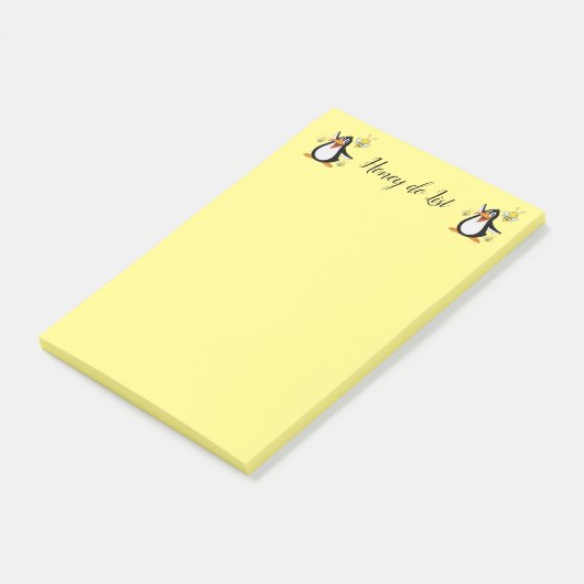 Post-it Notes Manchot Bourdon (Incliné)