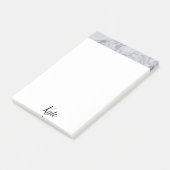 Post-it Notes Marbre Blanc (Incliné)