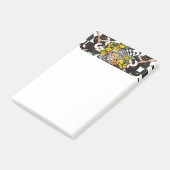 Post-it® Notes Meow Chat Floral Chien (Incliné)