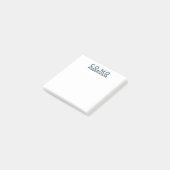 Post-It Notes met behoud van CoMo (Schuin)
