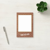 Post-it® Notes met gepersonaliseerde tekst op baks (Kantoor)
