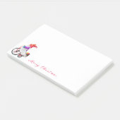 Post-it® Notes met Schattige Kerstkabouter (Schuin)