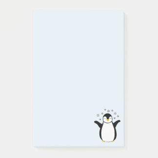 Post-it Notes met schattige Penguin-Baby