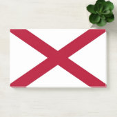 Post-it Notes met vlag van Alabama, Verenigde Stat (Kantoor)