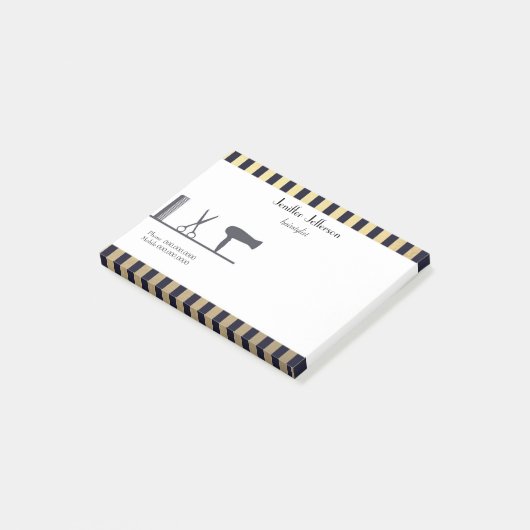 Post-it® Notes mignonnes de Courrier-it® de coiffeur (Incliné)