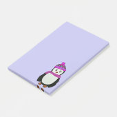 Post-it® Notes mignonnes de Courrier-it® de pingouin (Incliné)