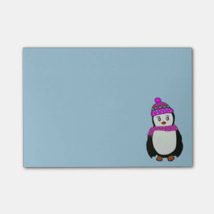 Post-it® Notes mignonnes de Courrier-it® de pingouin