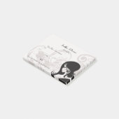 Post-it® Notes mignonnes de Courrier-it® de rendez-vous de (Incliné)