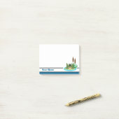 Post-it® Notes mignonnes personnalisées de Courrier-it® de (Sur un bureau)