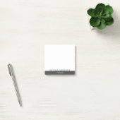 Post-it® Notes minimalistes modernes personnalisées (Bureau)