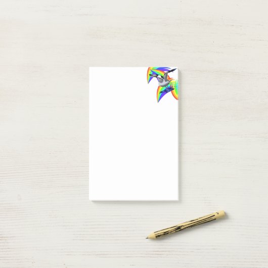 Post-it Notes Mouette (Sur un bureau)
