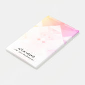 Post-it® Notes multicolores personnalisées (Incliné)