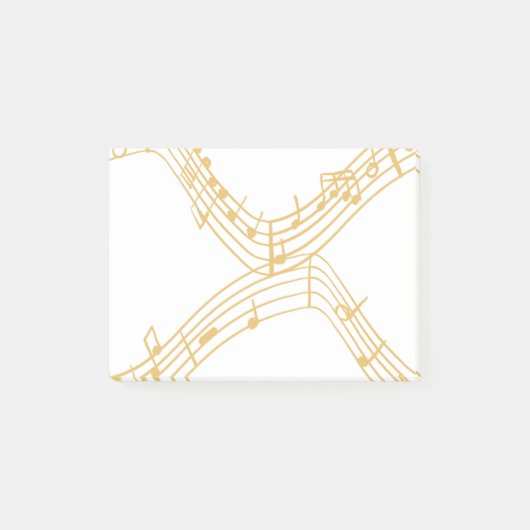 Post-it® Notes musicales (Devant)