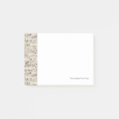 Post-it® Notes musicales (Devant)