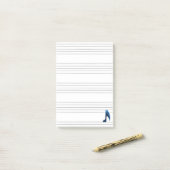 Post-it® Notes musicales (Sur un bureau)