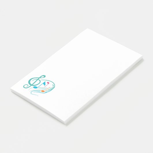 Post-it® Notes musicales (Incliné)