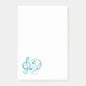 Post-it® Notes musicales (Devant)