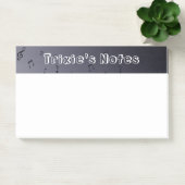 Post-it® Notes musicales Dark Ombre Marine (Bureau)