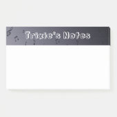 Post-it® Notes musicales Dark Ombre Marine (Devant)