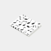 Post-it® Notes musicales noires (Incliné)