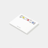 Post-it® Notes musicales Post-It (Incliné)
