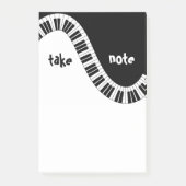 Post-it® Notes musicales Post-it "Take Note" (Devant)