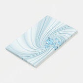 Post-it Notes Narwhal Bleu (Incliné)