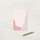 Post-it® Notes Neutre rose (Sur un bureau)