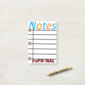 Post-it Notes Notes (Sur un bureau)