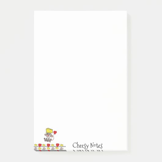 Post-it® Notes Notes Fromageuses Liste (Devant)