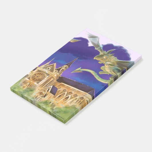 Post-it® Notes Notre Dame 4" x 6" (Incliné)